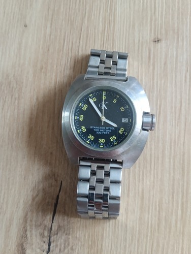 Montre vintage homme - homme, calvin