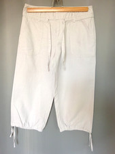 Pantacourt femme Corsaire 50% Lin Coton LA REDOUTE Taille M FR40 US8 UK12 EU38