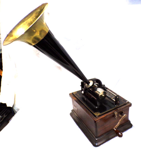 Edison modèle phonographe - a,