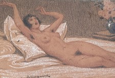 Le réveil dessin original