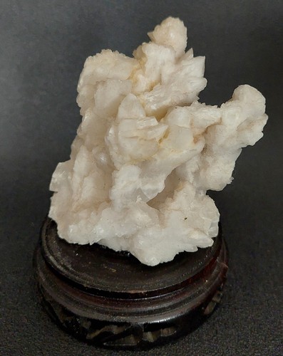 Minéralogie aragonite blanche