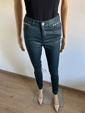 Pantalon vert huilé Morgan