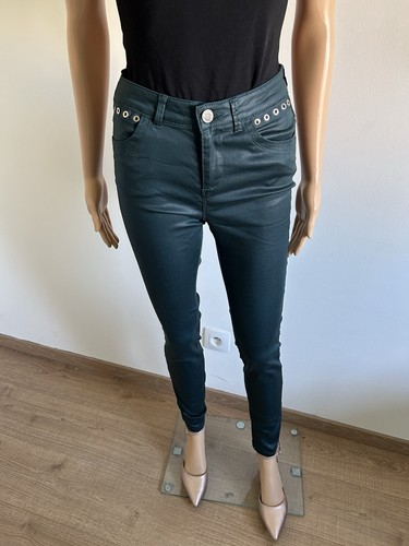Pantalon vert huilé morgan - vert,