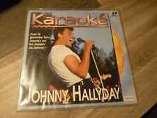 RARE! LASERDISC "JOHNNY HALLYDAY : KARAOKE"