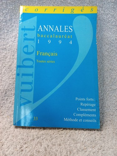 Annales baccalaureat 1994 - annales,