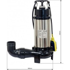 Pompe Immergée Automatique avec Couteau 230V – Débit 30 900 L/H, Eaux Usées, Ind