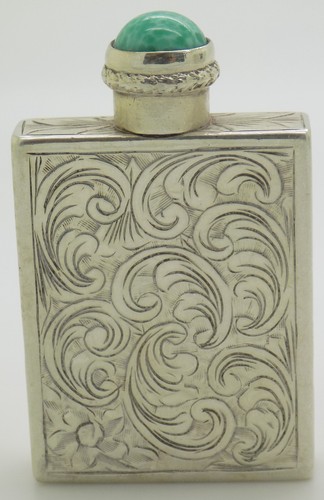 Flacon parfum argent massif - parfum,