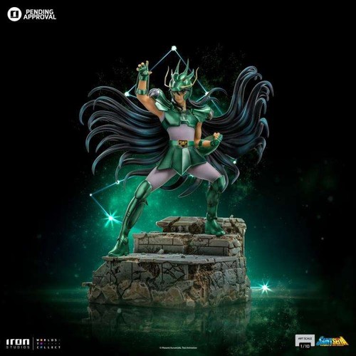 Saint seiya statue dragon - saint,