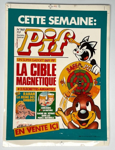 Affiche chromalin unique pif - affiche,