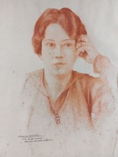 Marco DE GASTYNE (1889-1982) sanguine 59 x 47,5 cm signé a la main