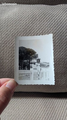 Photo ancienne snapshot - snapshot, femme