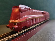 LOCO VAPEUR FLEISCHMANN TYPE 231 CARENEE AVEC FUMIGENE SEUTHE