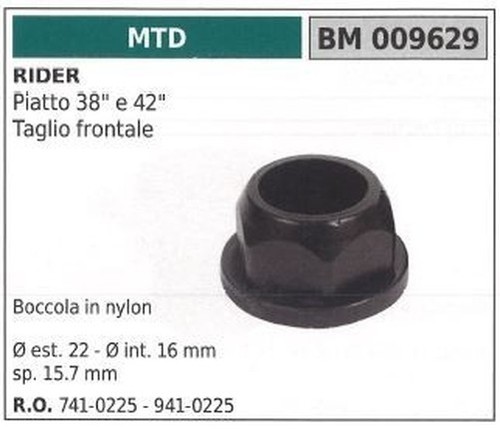 Boccola mtd tracteurs - mtd,