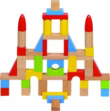 Jeu  de construction  en bois