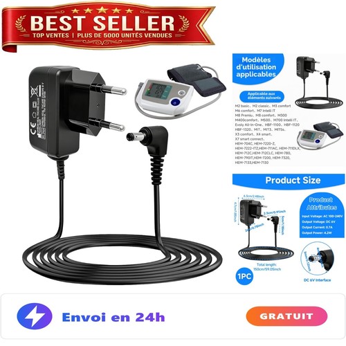 Adaptateur secteur pour - secteur, 6v