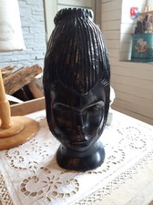 Statue Africaine tete d'homme