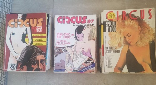 Lot revues circus 61 62 - lot,