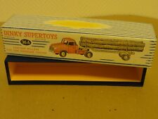 boite vide réédition dinky 36A tracteur willeme fardier