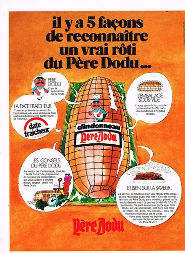 Publicite 1973 pere dodu - ,
