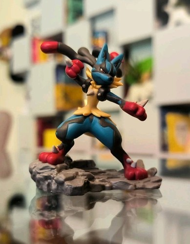 Figurine pokémon lucario - pokémon,