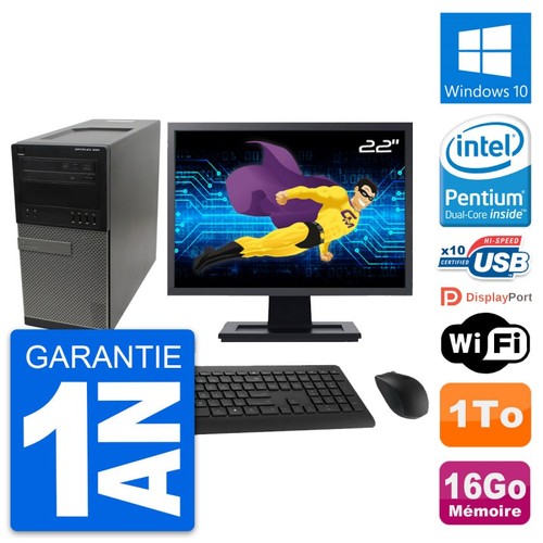 Tour dell 990 ecran - pc, 22"
