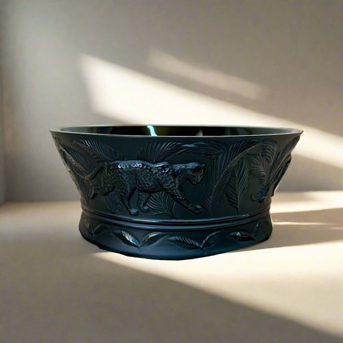 Lalique crystal coupe jungle - coupe,