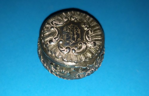 Boîte pilulier argent - pilulier,