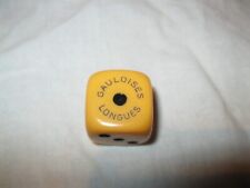 ?? Ancien DÉ À JOUER PUBLICITAIRE GAULOISES LONGUES Cigarettes Dés 421 Jeu