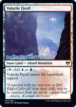 Magic mtg fjord volatile - mtg,