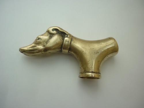 Ancien pommeau canne - de,