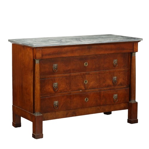 Commode empire ancienne noyer - empire,