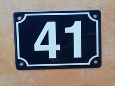 ancienne plaque émaillée  de