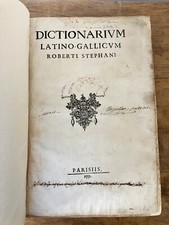 Robert Estienne - 1552 -