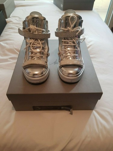 Zanotti sneakers argentée