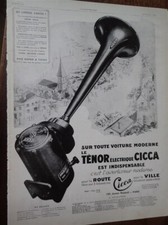  CICCA TENOR avertisseur +