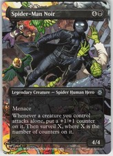 Spider man noir - noir, (borderless)
