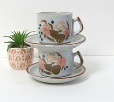 2 Tasses à café en grès