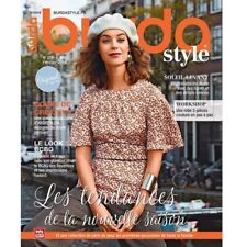 MAGAZINE BURDA STYLE LES TENDANCES DE LA NOUVELLE SAISON FEVRIER  2018 N°218