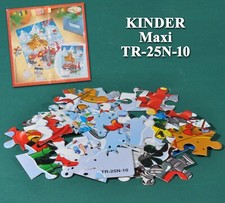 Kinder maxi Noël Europe 2012, TR-25N-10, Puzzle du Père Noël + BPZ
