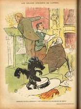 RARE REVUE Le RIRE 1 ILLUSTRATION TOULOUSE LAUTREC  N° 66 1896 12 pages