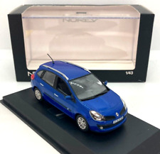 GC4643 NOREV / 517580 RENAULT CLIO ESTATE 2006 BLEU METAL 1/43