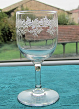 Verres a eau en cristal de