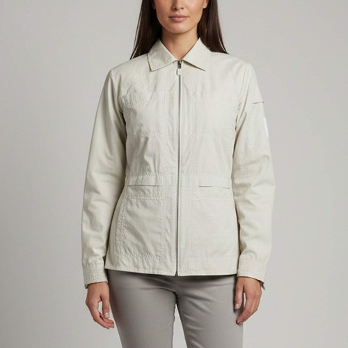 Veste zippée manches - à,