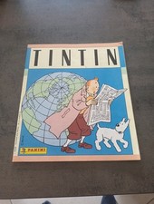 TINTIN / Hergé  ALBUM d'autocollants / vignettes  PANINI  1989   