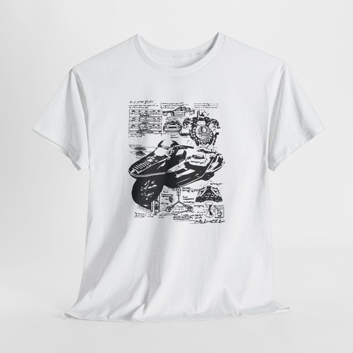 Shirt bleu honda - t-shirt,