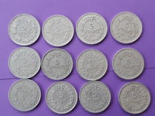 FRANCE⚜️ LOT 12 PIECES  DE 5 FRANCS LAVRILLER ⭐️LOT FRENCH COINS