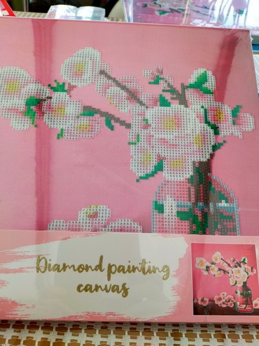 Broderie diamant sur toile - diamant,
