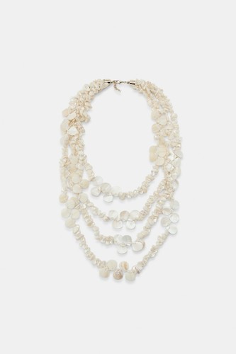 Zara collier pièce effet - pièce,
