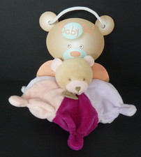 *. Doudou plat BABY NAT OURS