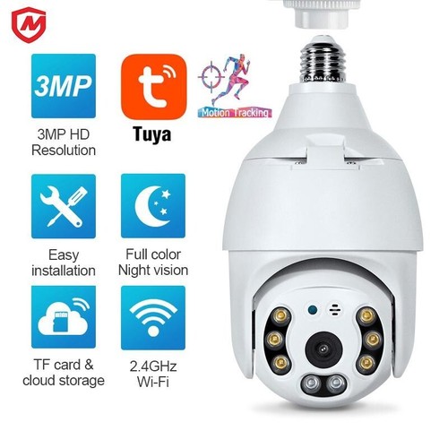 Caméra ampoule sans fil - ampoule, 3m